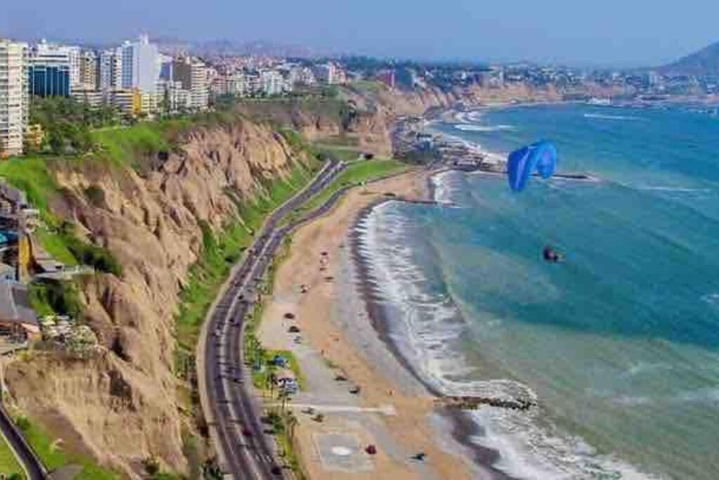 Departamento Con Vista Al Mar Super Top Lima Exterior foto