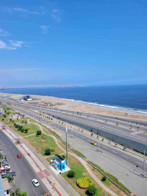 Departamento Con Vista Al Mar Super Top Lima Exterior foto